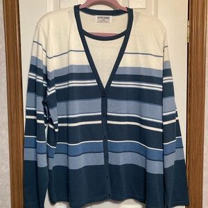 Alfred Dunner Faux twinset size 2X